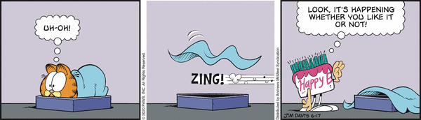 Komiksy garfield - komiks z dnia 17/06/2020