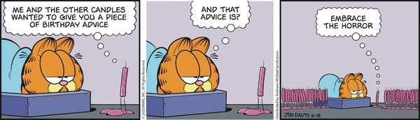 Komiksy garfield - komiks z dnia 18/06/2020