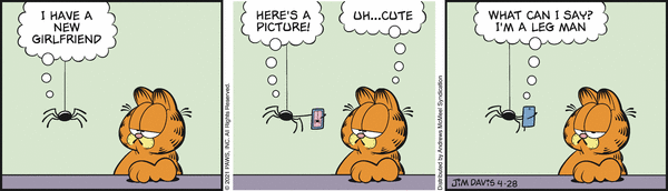 Komiksy garfield - komiks z dnia 28/04/2021