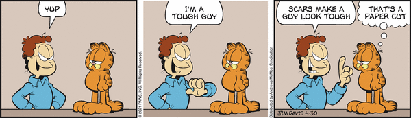 Komiksy garfield - komiks z dnia 30/04/2021
