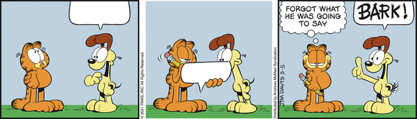 Komiksy garfield - komiks z dnia 05/05/2021