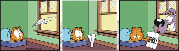 Komiksy garfield - komiks z dnia 12/05/2021