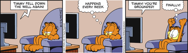 Komiksy garfield - komiks z dnia 18/05/2021