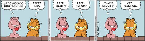Komiksy garfield - komiks z dnia 21/05/2021