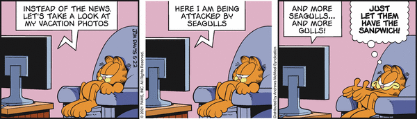 Komiksy garfield - komiks z dnia 22/05/2021