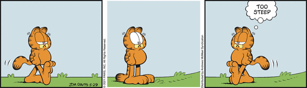 Komiksy garfield - komiks z dnia 29/05/2021
