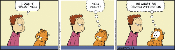 Komiksy garfield - komiks z dnia 05/06/2021