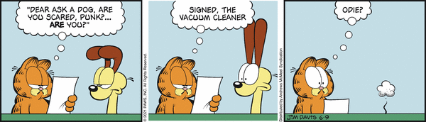 Komiksy garfield - komiks z dnia 09/06/2021