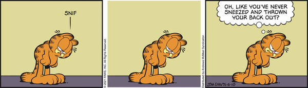 Komiksy garfield - komiks z dnia 10/06/2021