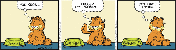 Komiksy garfield - komiks z dnia 03/07/2021