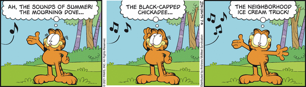 Komiksy garfield - komiks z dnia 06/07/2021
