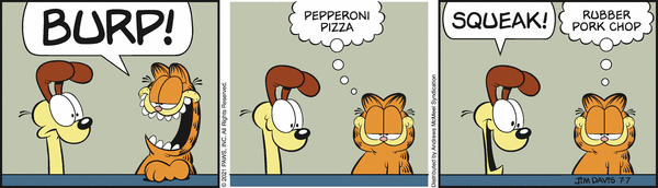 Komiksy garfield - komiks z dnia 07/07/2021