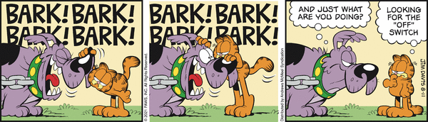 Komiksy garfield - komiks z dnia 11/08/2021
