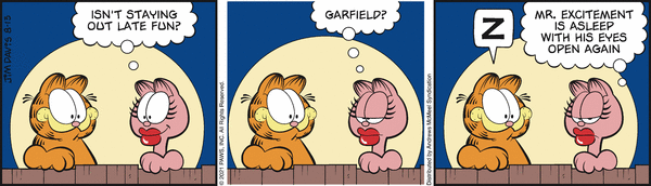 Komiksy garfield - komiks z dnia 13/08/2021