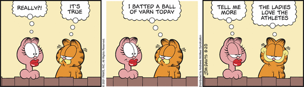Komiksy garfield - komiks z dnia 20/08/2021