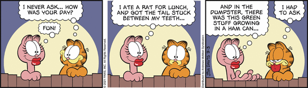 Komiksy garfield - komiks z dnia 03/09/2021