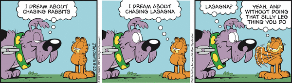Komiksy garfield - komiks z dnia 22/09/2021