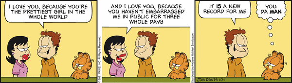 Komiksy garfield - komiks z dnia 01/10/2021