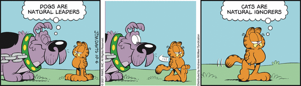 Komiksy garfield - komiks z dnia 06/10/2021