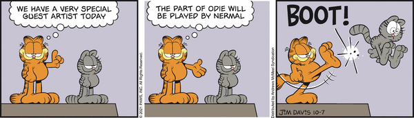 Komiksy garfield - komiks z dnia 07/10/2021