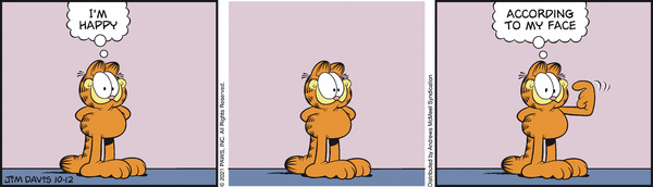 Komiksy garfield - komiks z dnia 12/10/2021