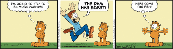 Komiksy garfield - komiks z dnia 19/10/2021