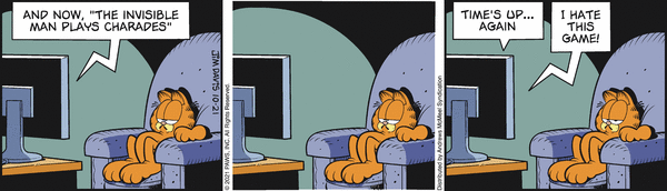 Komiksy garfield - komiks z dnia 21/10/2021
