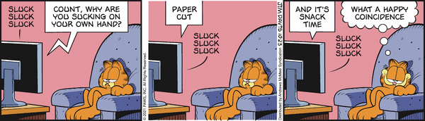 Komiksy garfield - komiks z dnia 23/10/2021