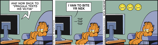 Komiksy garfield - komiks z dnia 28/10/2021