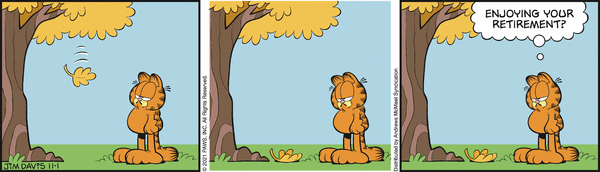 Komiksy garfield - komiks z dnia 01/11/2021