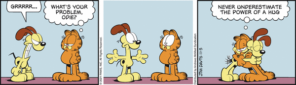 Komiksy garfield - komiks z dnia 03/11/2021
