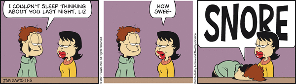 Komiksy garfield - komiks z dnia 05/11/2021