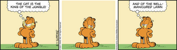 Komiksy garfield - komiks z dnia 09/11/2021