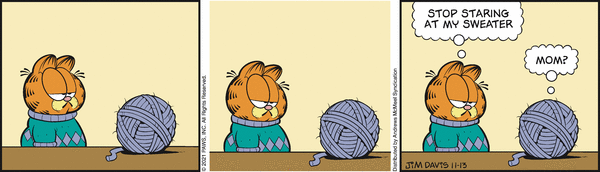 Komiksy garfield - komiks z dnia 13/11/2021
