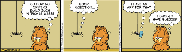 Komiksy garfield - komiks z dnia 18/11/2021