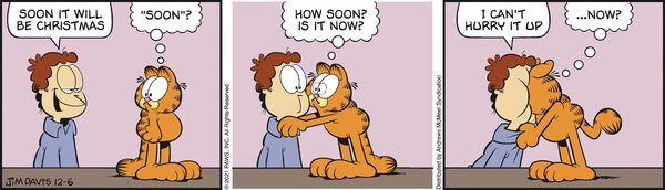 Komiksy garfield - komiks z dnia 06/12/2021