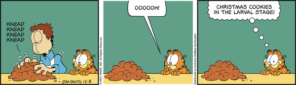 Komiksy garfield - komiks z dnia 08/12/2021