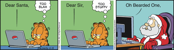 Komiksy garfield - komiks z dnia 15/12/2021
