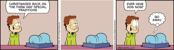 Komiksy garfield - komiks z dnia 17/12/2021