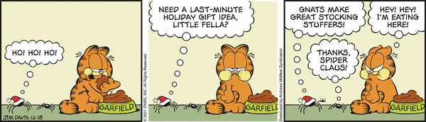 Komiksy garfield - komiks z dnia 18/12/2021