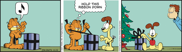 Komiksy garfield - komiks z dnia 22/12/2021