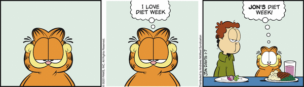 Komiksy garfield - komiks z dnia 07/01/2022