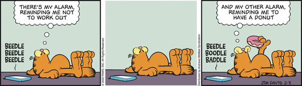 Komiksy garfield - komiks z dnia 03/02/2022