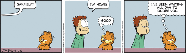 Komiksy garfield - komiks z dnia 05/02/2022