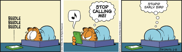 Komiksy garfield - komiks z dnia 08/02/2022