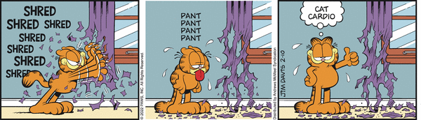 Komiksy garfield - komiks z dnia 10/02/2022