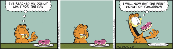 Komiksy garfield - komiks z dnia 15/02/2022