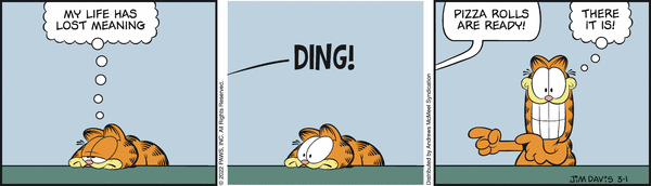 Komiksy garfield - komiks z dnia 01/03/2022