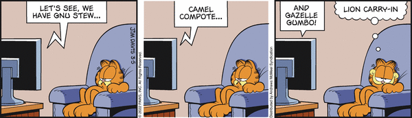 Komiksy garfield - komiks z dnia 05/03/2022