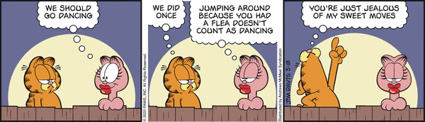 Komiksy garfield - komiks z dnia 18/03/2022